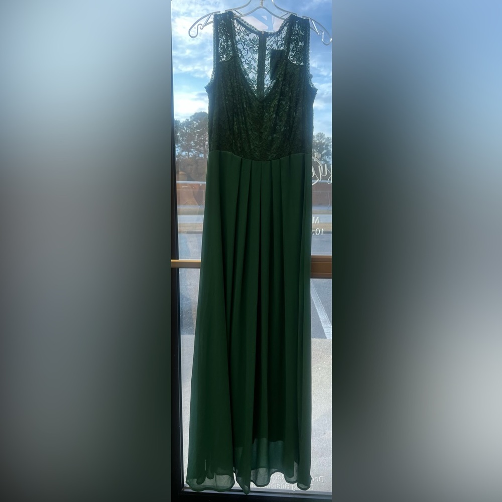 Hunter Green Dress